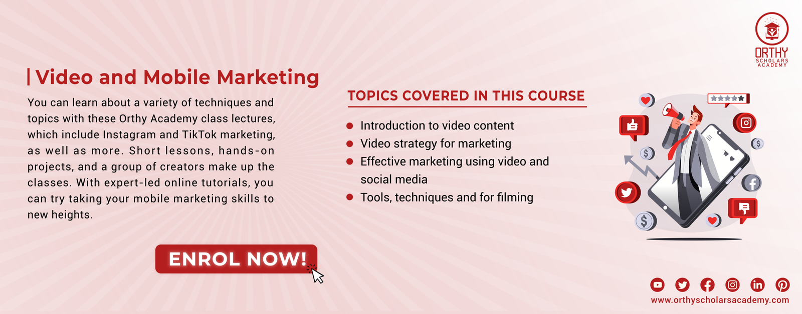 Video Creation & Mobile Marketing Bootcamp